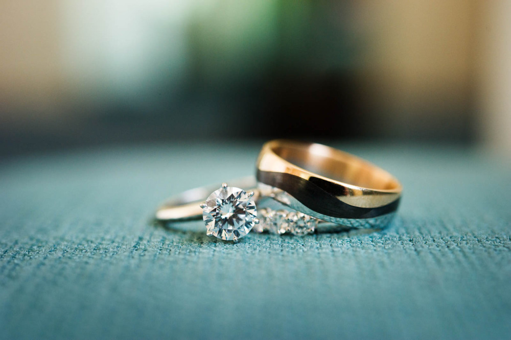 Wedding Photograph of Rings